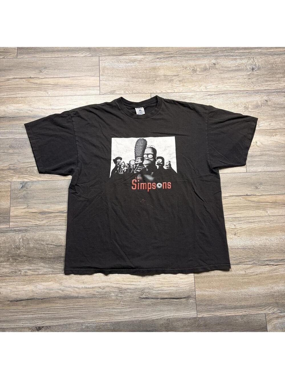 Simpson Men's Black Tshirt
